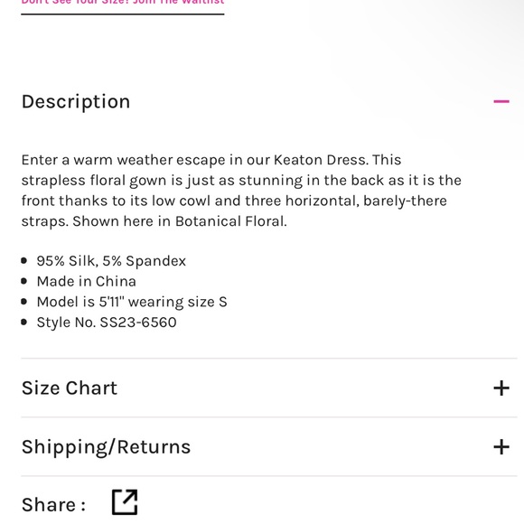 Retrofete Keaton Silk Dress - Picture 5 of 6